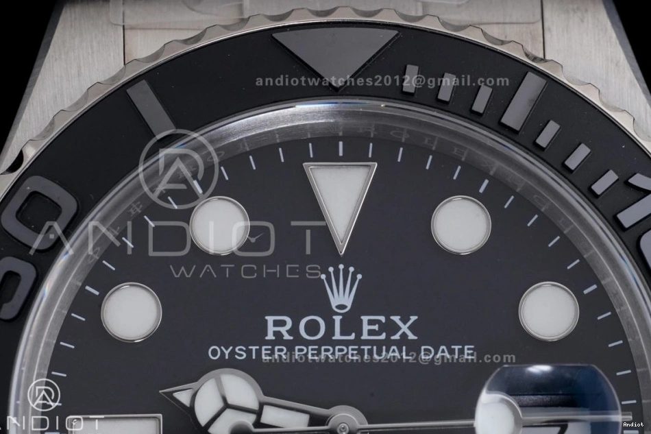 Clean Titanium On Black Edition Titanium Bracelet 226627 Dial SH3235 Yacht-Master 1:1 Best 0218